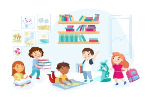 Exercice enfant en maternelle grande section