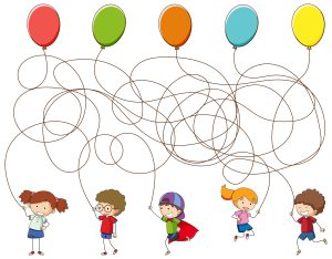 Fiche exercice logique et jeux pour enfant maternelle